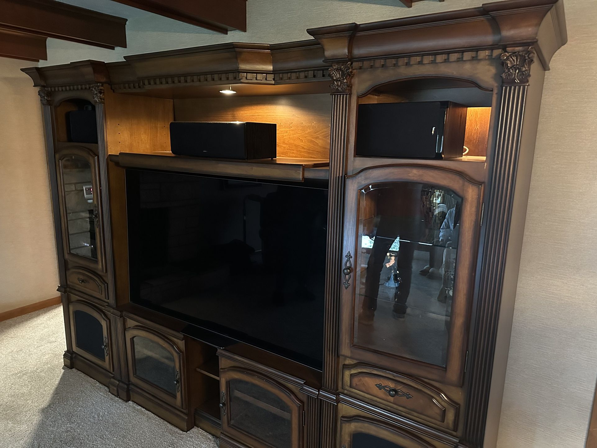 Entertainment Center Adjustable