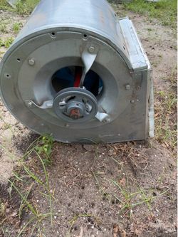 High power belt driven fan