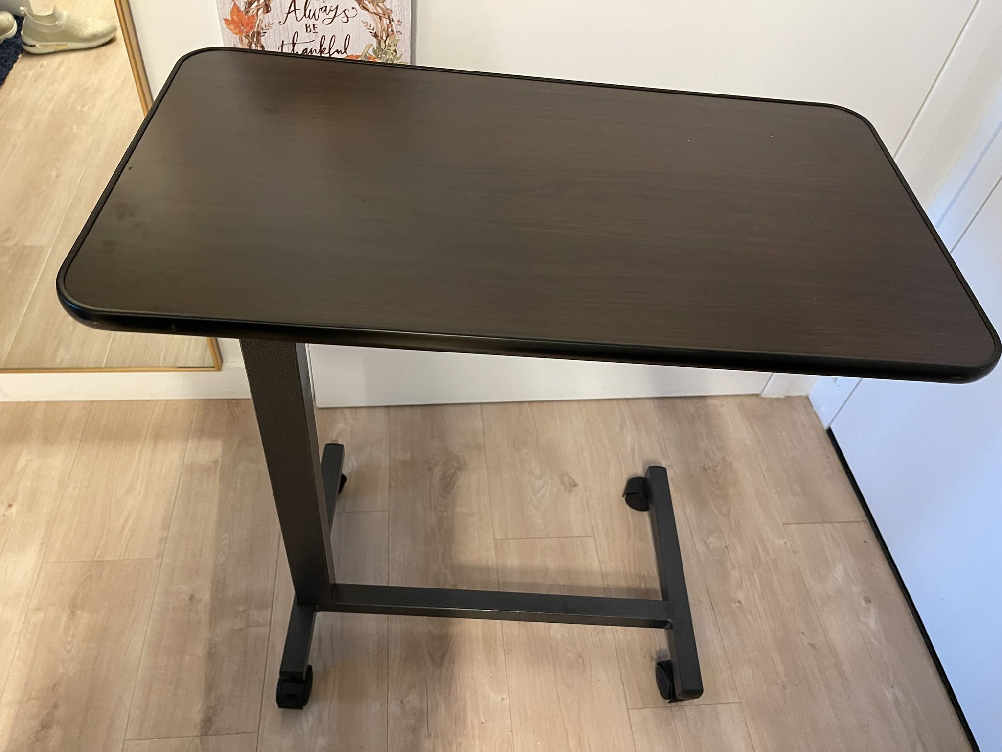 Adjustable Table - Brown