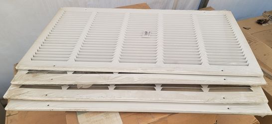 New TruAire 24x12 Return Air Grille, white - $20ea