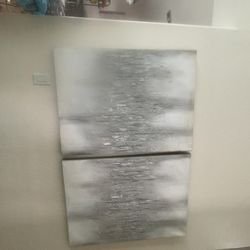 Gray painting decoration