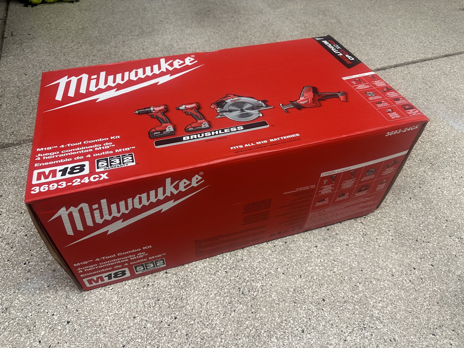 Milwaukee 4-Tool Combo Kit