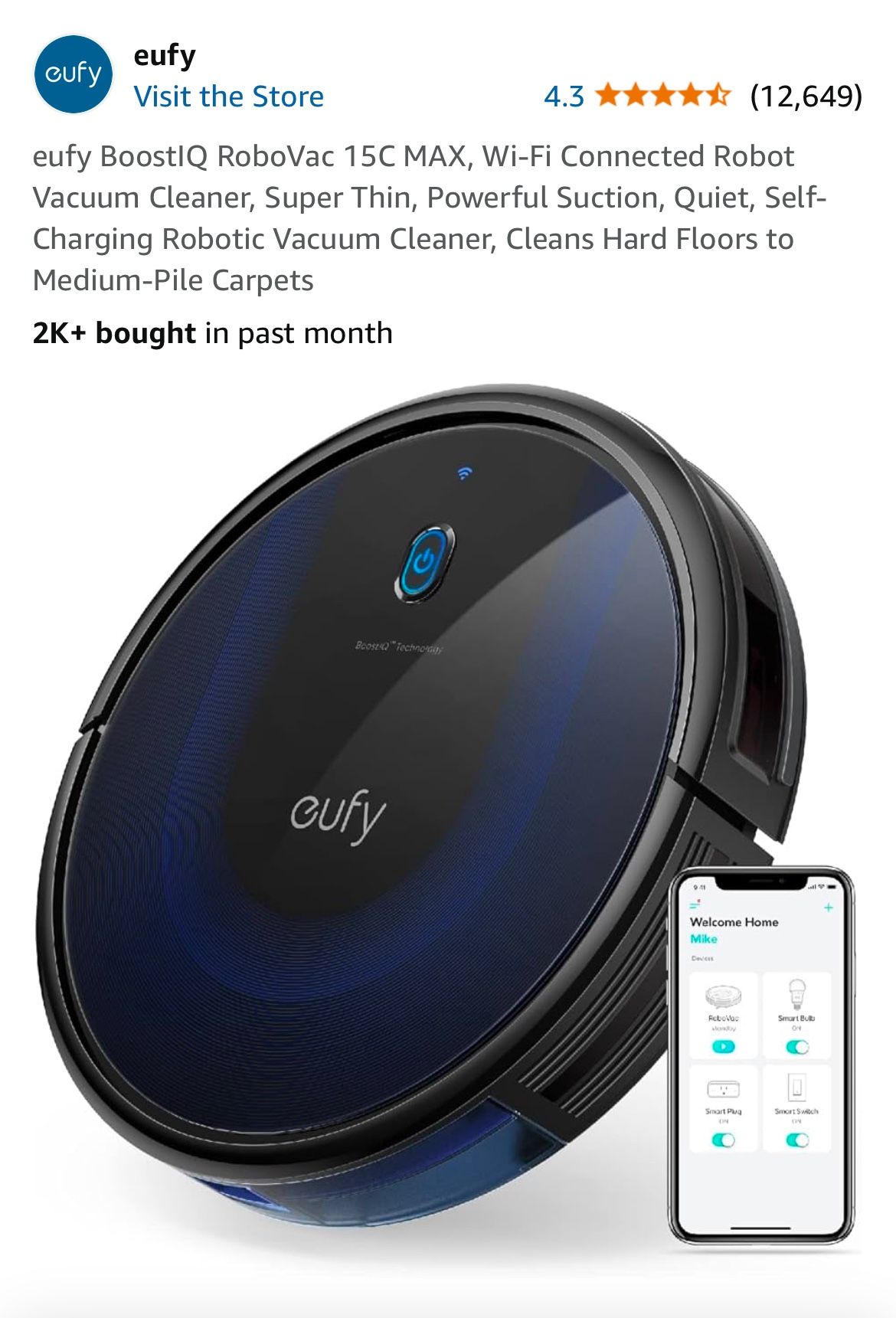 Eufy Robot Vacuum