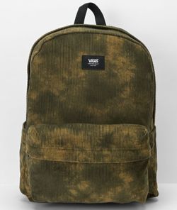 Van’s Old Skool H2O Corduroy Backpack - Leaf