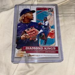 Donruss Diamond Kings  Baseball Card Jose Ramirez #7 2022