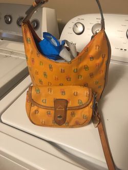 Dooney bag and change purse