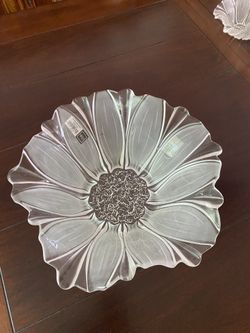 Mikasa Sunflower Frost Bowl New Excellent Condition 