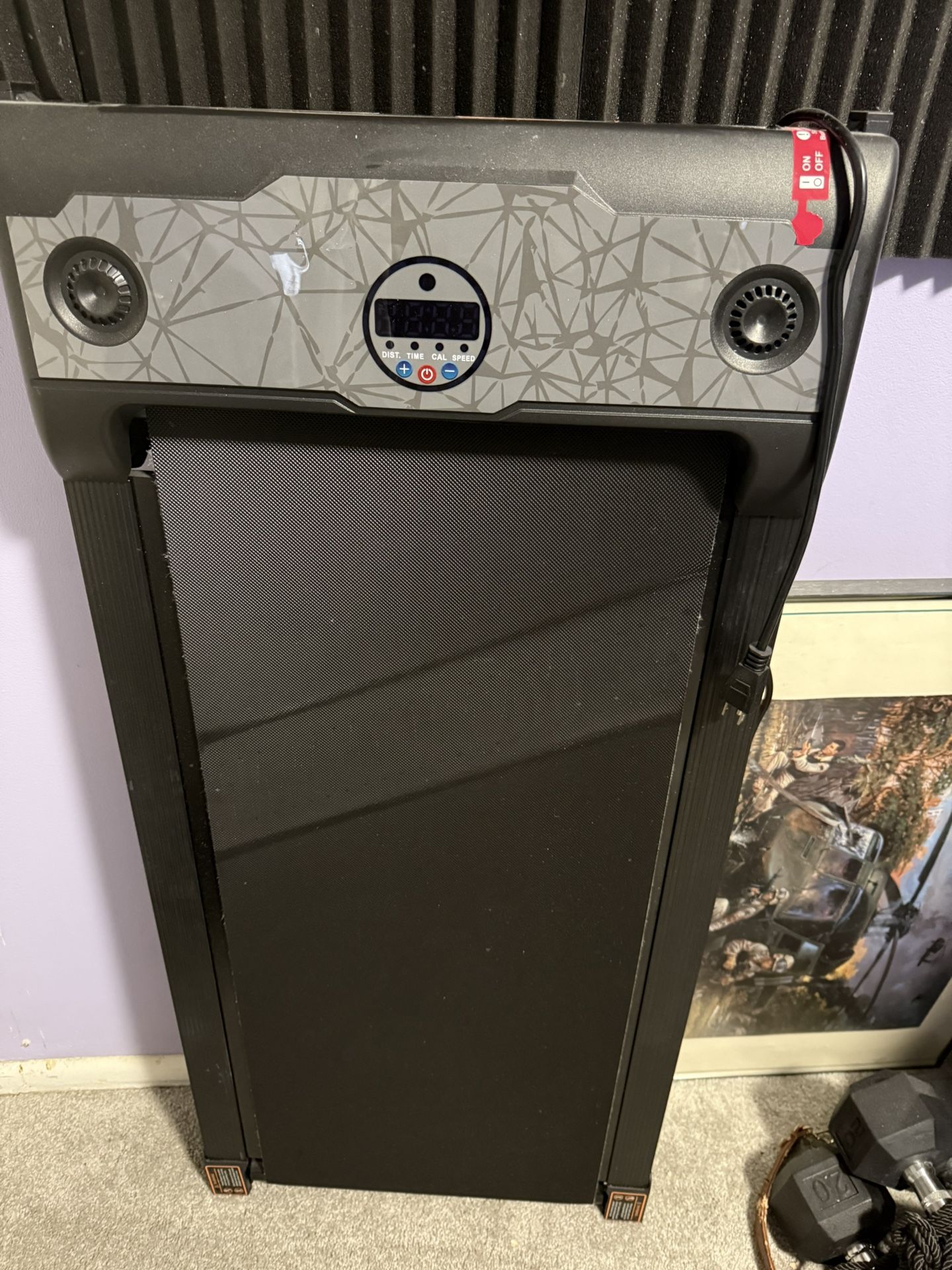PORTABLE TREADMILL!! With CONTROLLER