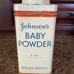 Vintage Johnson’s Baby Powder Tin