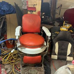 Older barber chair for sale