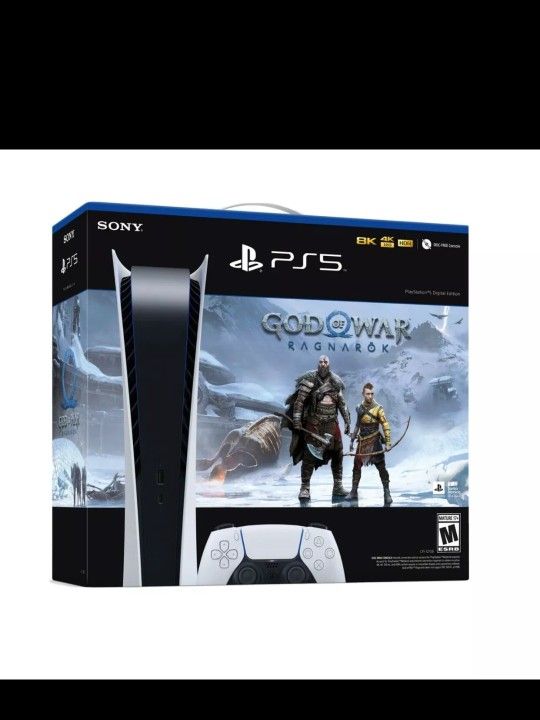 PS5 God Of War Bundle Digital Edition + Last Of Us
