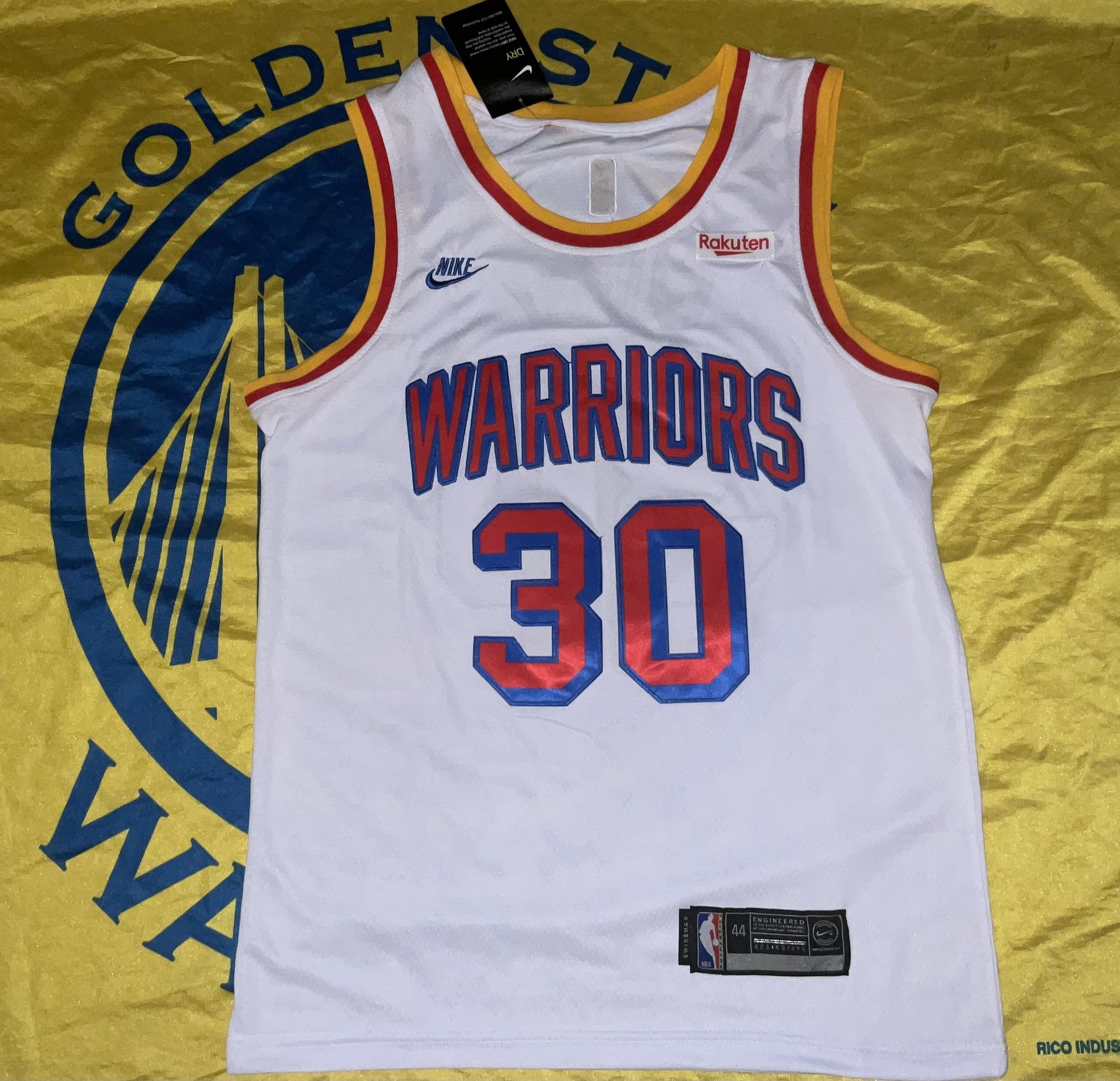 Stephen Curry 2025 Golden State Warriors City Edition jersey Adult Mens Small New With Tags 