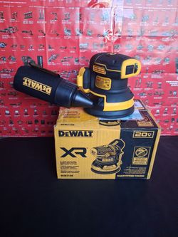 DEWALT 20V MAX XR CORDLESS BRUSHLESS 5-IN.  RANDOM ORBITAL SANDER ( TOOL ONLY  )