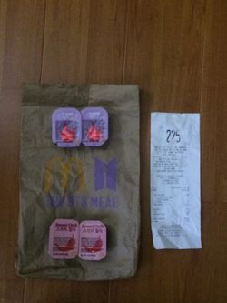 McDonald’s BTS meal w/ receipt