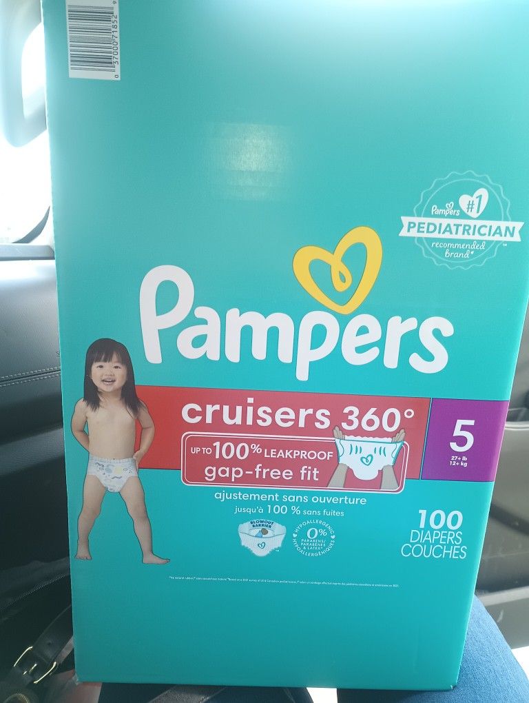 Pampers Sell For Cheap! Cruisers Size 5. Qty ⁸