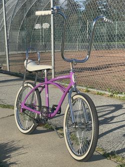 1965 Columbia Vintage bike Schwinn Stingray Style Purple & White ⭐️ Amazing Condition! Rides Beautifully! 🔮 Kids or adults can ride this.  Not origin