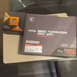AMD ryzen 7 Processor And AMD Ryzen B850 Bundle