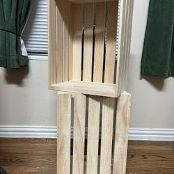 ♥️ CRATES SOLID WOOD FOR ANY EVENT MADERA PESADA 