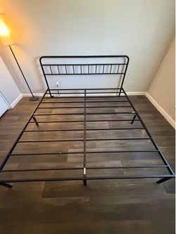 King bed frame