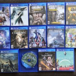 PS4 Games – $15 each