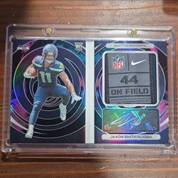 Jaxon Smith-Njigba 2/2 RPA Black Light nebula 2023 SPECTRA