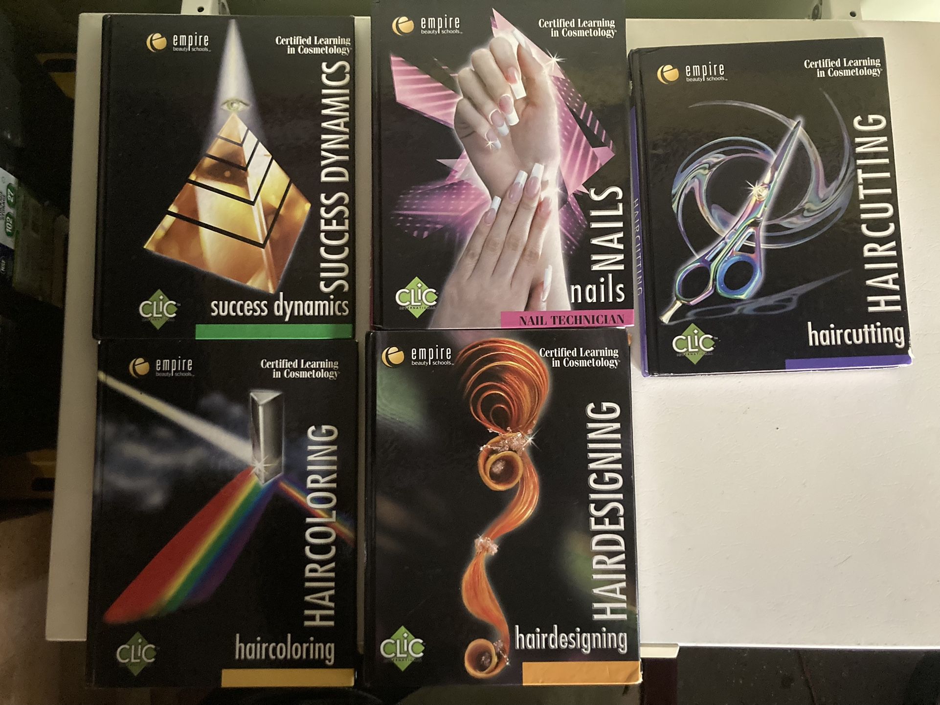 Certified Learning In Cosmetology 5 Books
