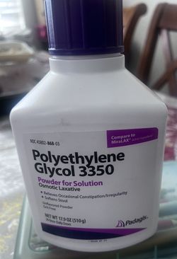 Miralax Polyethylene