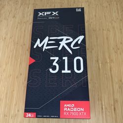XFX RX 7900 XTX MERC310 Black 24GB Graphics Card GPU