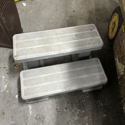 Used Hot Tub Steps
