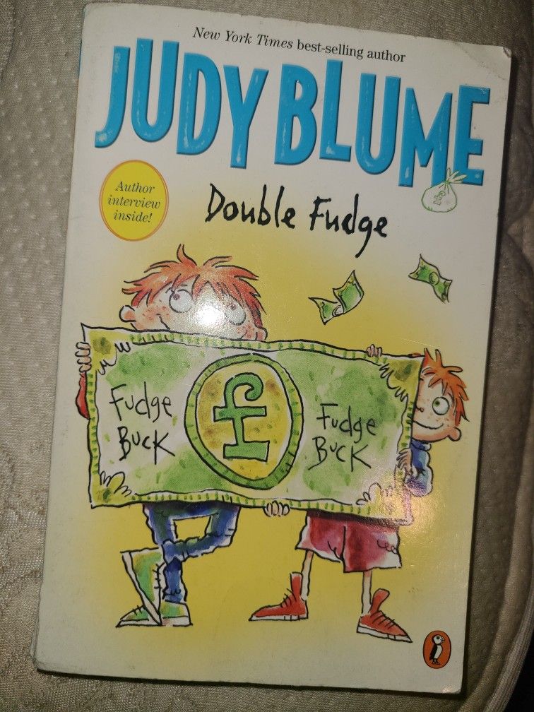 Judy bloom double fudge first edition