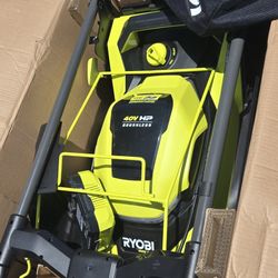 RYOBI
40V HP Brushless 21 in. Cordless Battery Walk Behind Push Lawn Mower with Battery and Charger