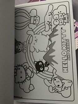 Hello Kitty® And Friends Advanced Coloring Book