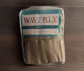 Waverly One Pinch Pleat Panel Serendipity Linen 25” X 84” 100% Polyester