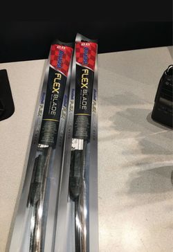Duralast 28”+ 28” Set Flex Blades Beam Premium Wiper Blades