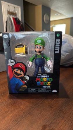 Luigi Super Mario Bros Movie Action Figure