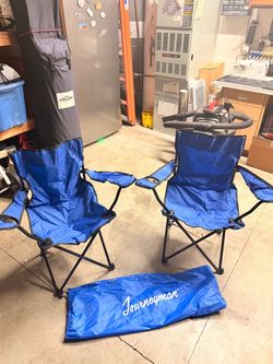 Journeyman Folding Camp Chairs Set of 2