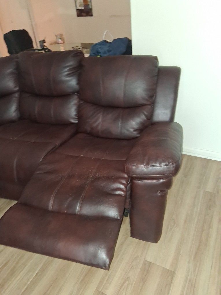 Leather Sectional Sofa 
