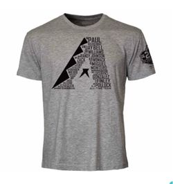 Arizona Diamondbacks All-Time Team Graphic T-Shirt Men's XL Grey MLB Alumni
