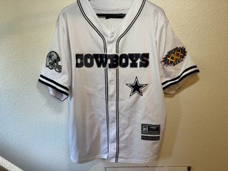 Dallas Cowboys Baseball Luxury Athletic Collection Navy Blue/ White Xl