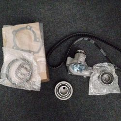 Timing Belt Water Pump Kit Fit 97-06  Hyundai Elantra Tiburon Kia 2.0L 16V G4GF 