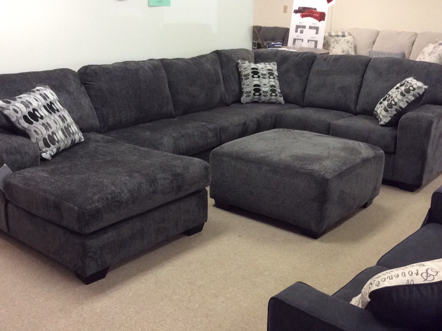 3 piece sectional available at a wholesale price!!!
