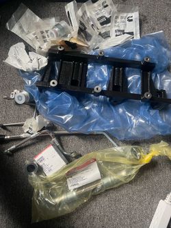 Geniune Cummins (contact info removed) EGR Cooler kit for ISC & ISL engines with horizontal plate cooler