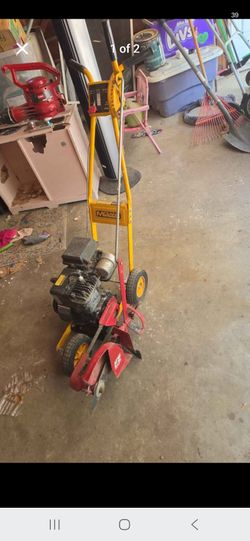 Gas powered edger