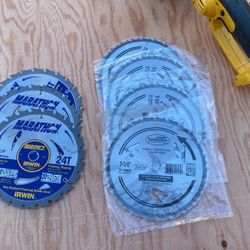 7 1/4 Inch 24 Tooth Skil Saw Blades