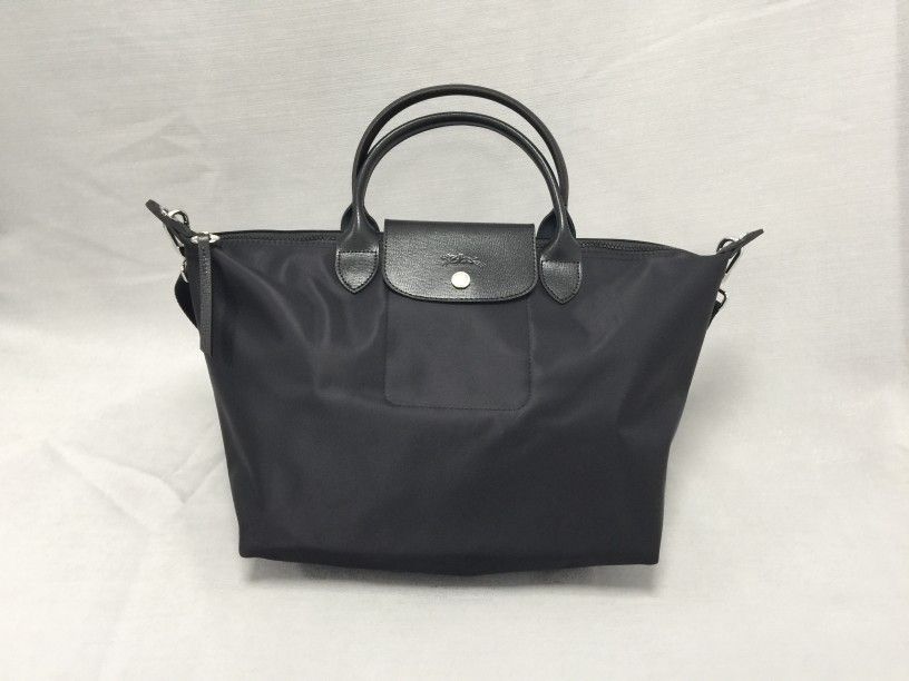 Longchamp Le Pliage Neo Tote Bag size Large Black