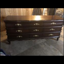 antique strong dresser 9 drawer for sale