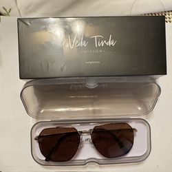 Veda Tinda Oversized Aviator Sunglasses for Men Women Polarized Large Square Trendy Driving Sun Glasses