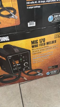 MiG 170 wire feed welder