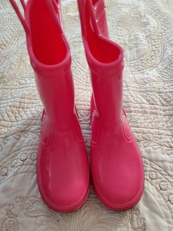 Rainboots size 12 girls