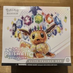 Pokémon Scarlet & Violet - Prismatic Evolutions Elite Trainer Box ETB New Sealed